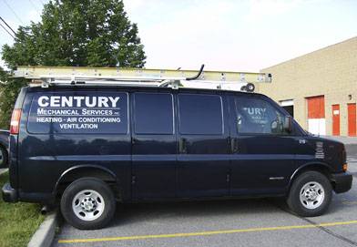 Century Mechanical van